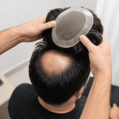 crown hair patch