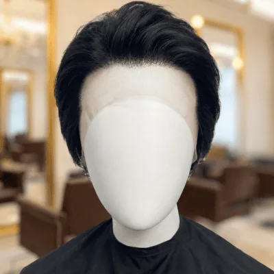 Full Head Human Hair Wigs for Men